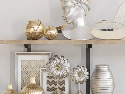 decorative set 38 3D model