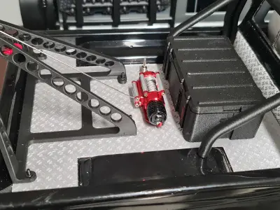 crane tow truck crawler traxxas axial 3D print model