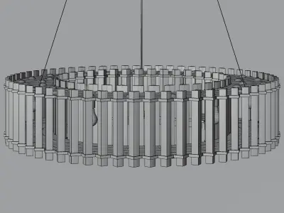 Luxury Design Ceiling Lamp 3D model