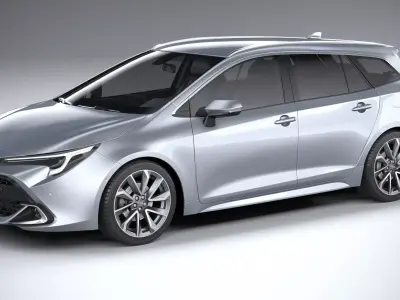 Toyota Corolla Touring 2023 3D model