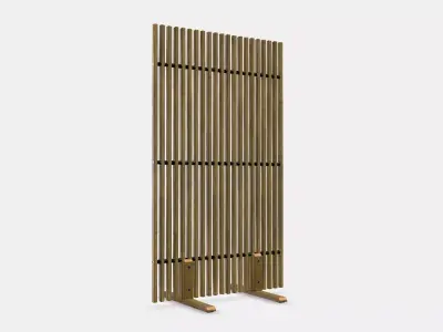 NAMMARO Privacy screen Low-poly 3D model