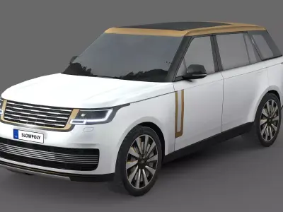 Land Rover Range Rover SV LWB Low-poly 3D model