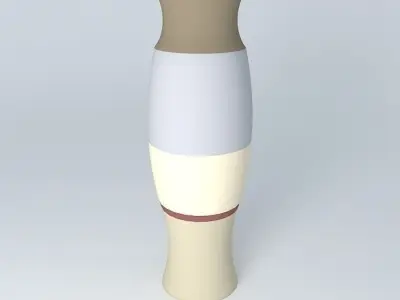 glass vase Free 3D model