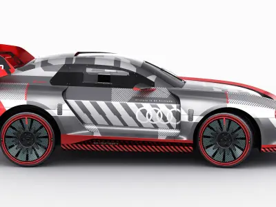 Audi S1 Hoonitron Concept 2021 3D model