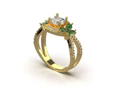 ring code 67 3D print model