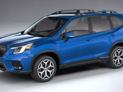 Subaru Forester 2023 3D model