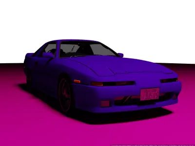 Toyota Supra A70 3D model