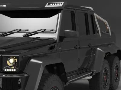 Brabus G-63 AMG 6x6 3D model