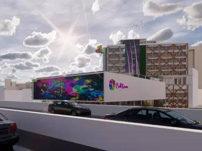 5 star hotel 3D model