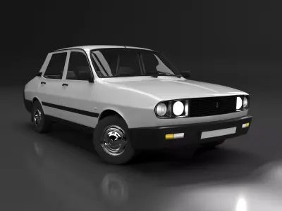 Renault 12 3D Model  3D model