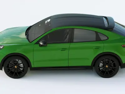 Porsche Cayenne Coupe 2020 3D model