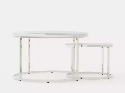 Carrie Satsbord Runt Low-poly 3D model