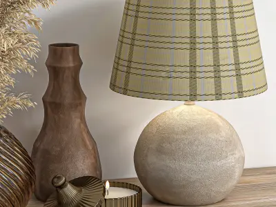 Decorative set 08 3D model