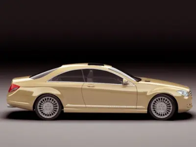 Mercedes CL 2007 3D model