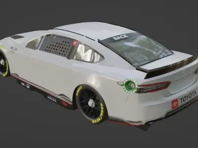 2023 Toyota Camry Nascar Next Gen Low-poly 3D model