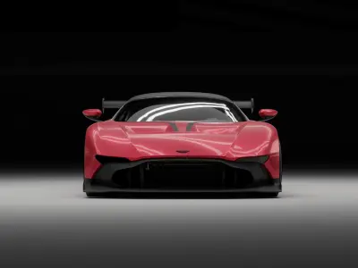 aston martin vulcan car 3D model