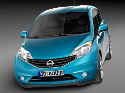 Nissan Versa Note 2014 3D model