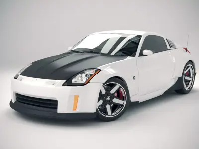 Nissan 350z 3D model