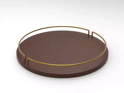 Vita Tray Low-poly 3D model