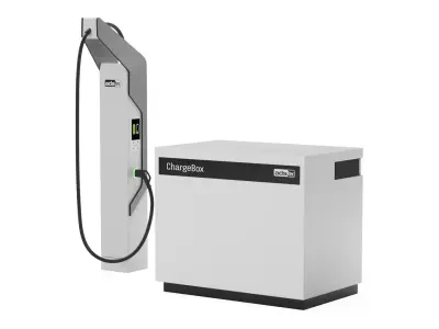 Ads Tec Ultra Fast EV Charging Station 3D model