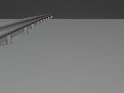 Low Poly Road Safety  Model v1 3D model