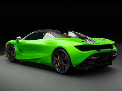 Mclaren S720 3D model