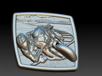 Valentino Rossi Elements 3D print model