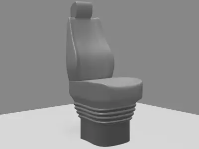 Bus Seat 3D print model