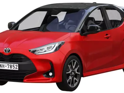 Toyota Yaris 2020 3D model
