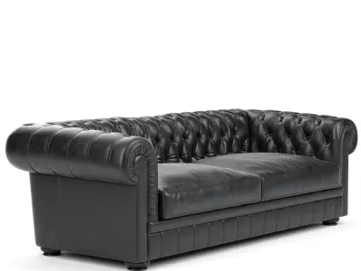 King Sofa By Natuzzi 3D model