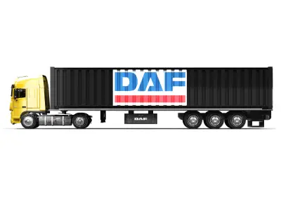 Daf xf 3D model