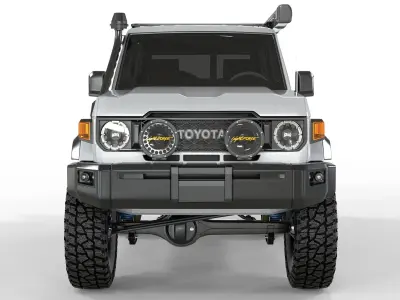 Toyota Land Cruiser LC70 2024  3D model