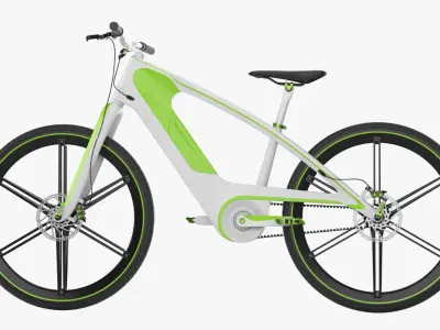 Electric bike 5 3D model