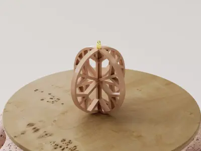 Bola de Navidad Decorativa 3D print model