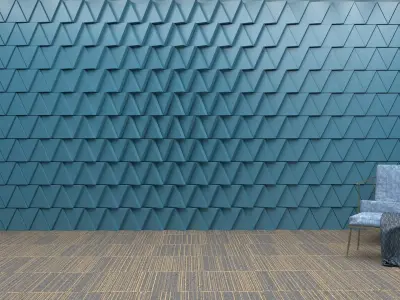 STM-D  wall parametric model 90 Low-poly 3D model