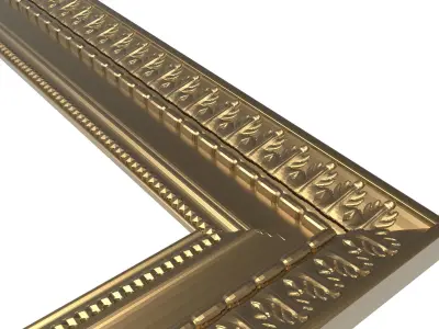 Carved Picture Frame 3D model 26