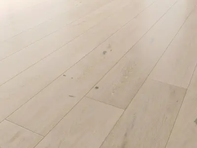 Wood floor Oak Merletto Brushed 3D model