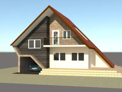 special villa 3D model