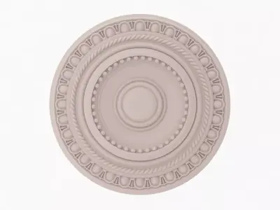 Classic Ceiling Medallion 51 3D model