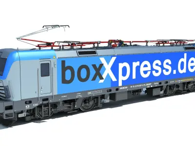 Siemens Vectron Locomotive boxXpress 3D model