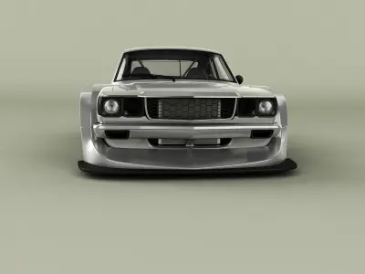 Mazda RX3 Racing 3D model