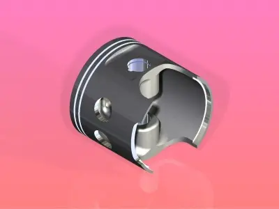 Racing Piston Free 3D model