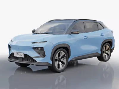 Electric crossover Chery eQ7 2023 3D model