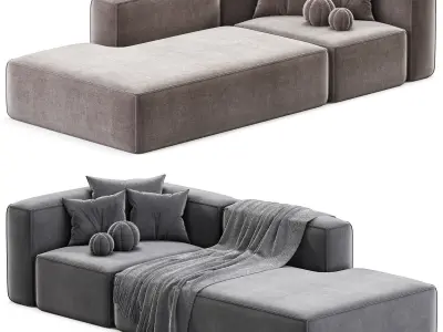 Szezlong modulowy Lennon 3D model