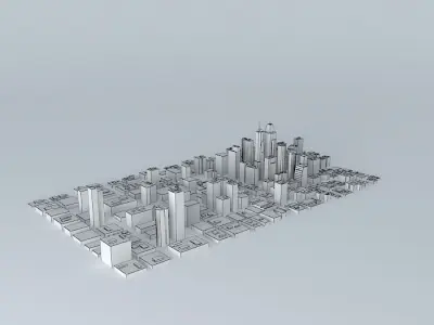 Big City 3D model