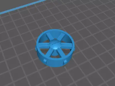 ISUZU D-MAX WHEEL RIM 3D print model