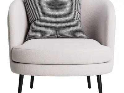 Viv Slipper Chair 3D model