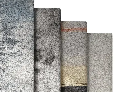 Rug Set  42 3D model