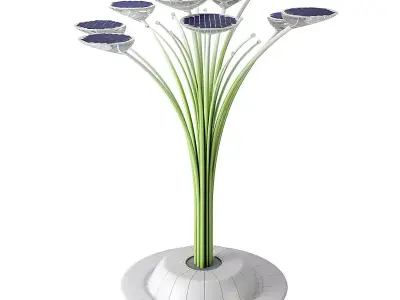 Solar Tree 2nd generation 3D model