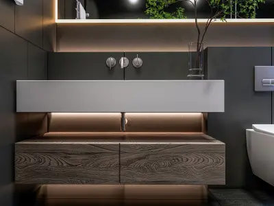 Bathroom  001 3D model